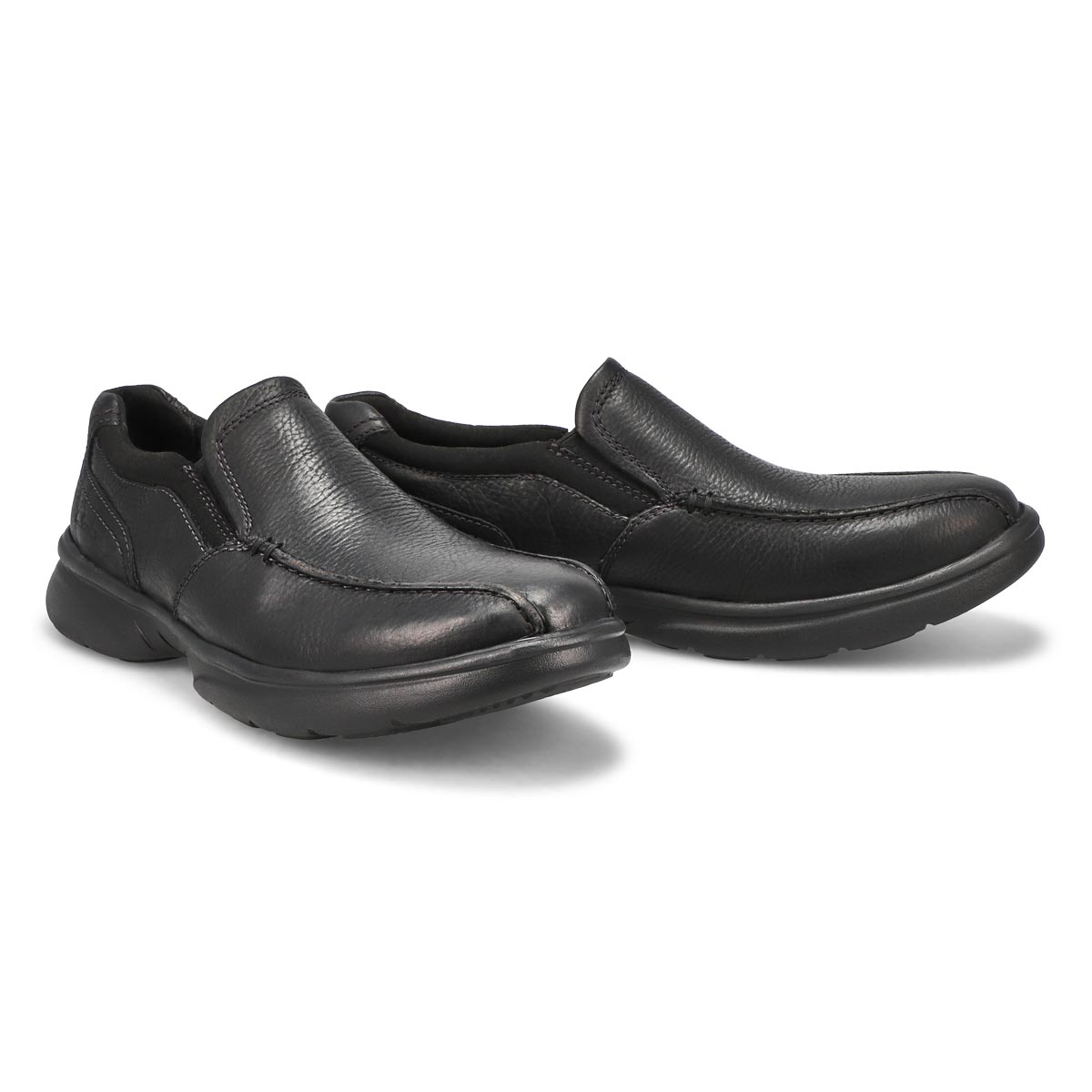 Clarks Bradley Step Men’s Shoes – Casual Leather Slip-On Loafers