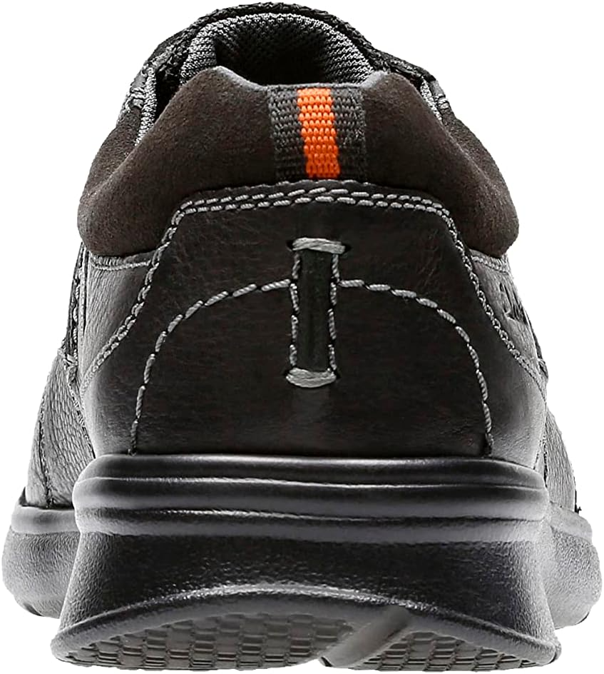 Clarks Cotrell Walk Men’s Oxford Shoes – Classic Black Leather Flats with All‑Day Comfort