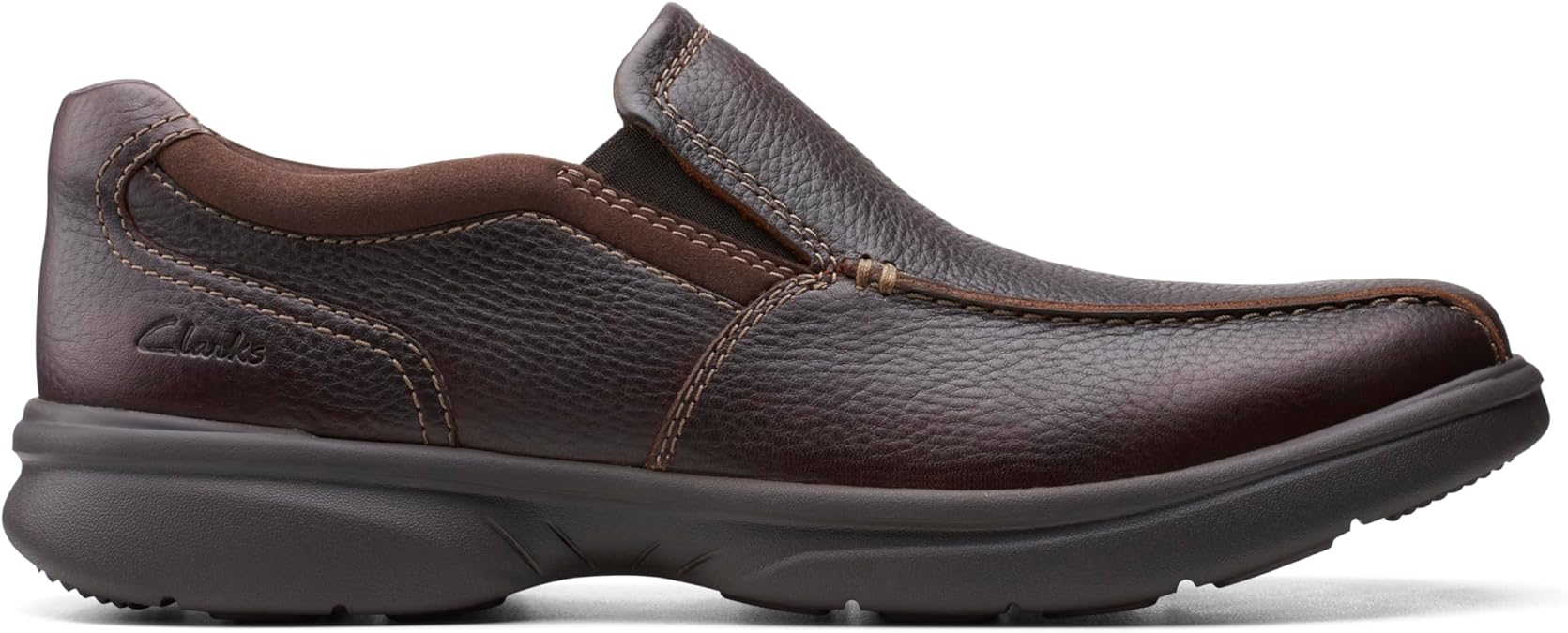 Clarks Bradley Step Men’s Slip‑On Shoes – Lightweight Casual Loafers with All‑Day Cushion Comfort