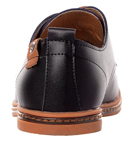 Clarks Atticus LT Lace Men’s Black Leather Dress Shoes – Formal Oxford Style