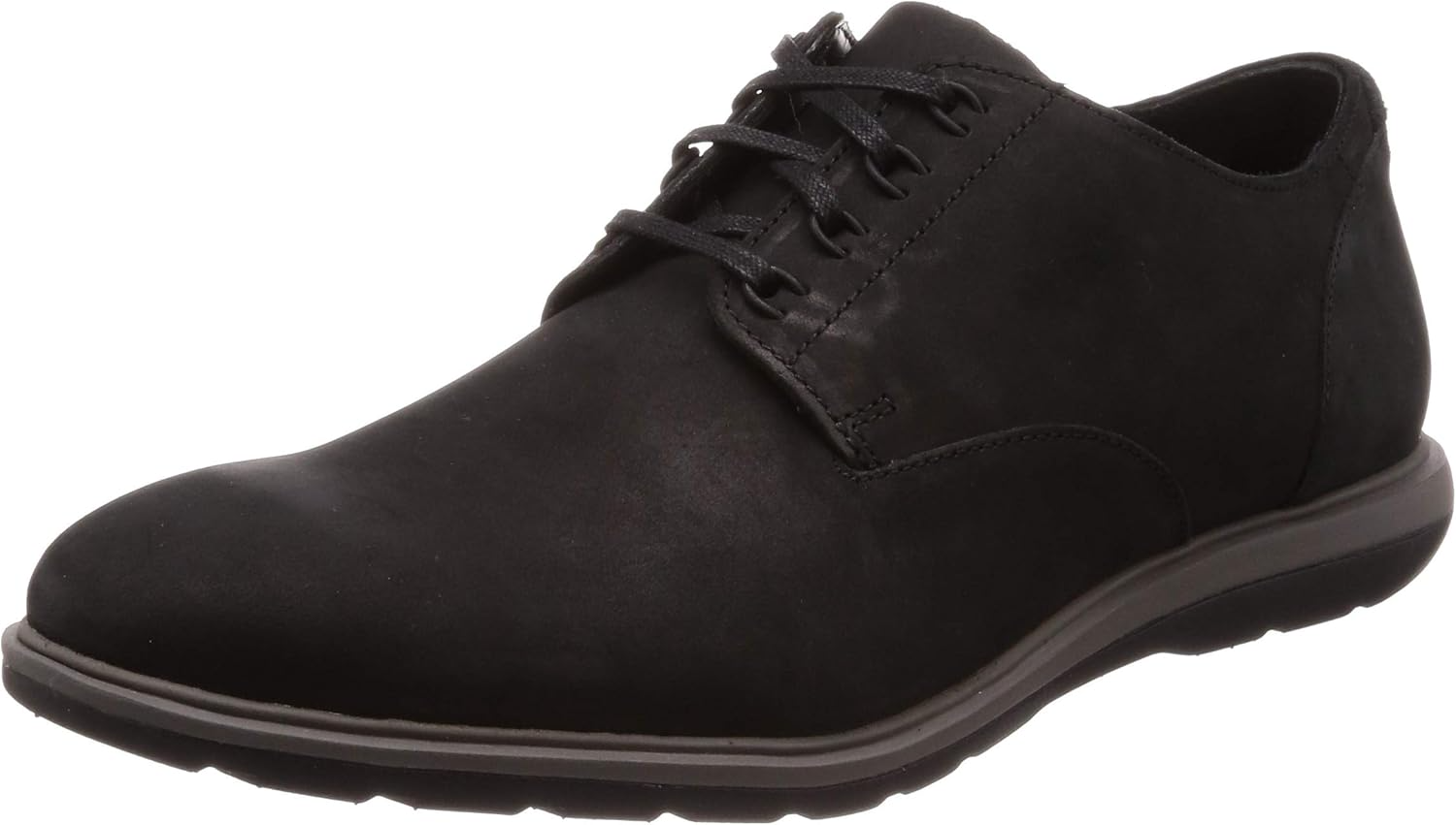Clarks Glaston Walk Men’s Derby Shoes – Premium Black Leather Formal Lace‑Ups with All‑Day Comfort