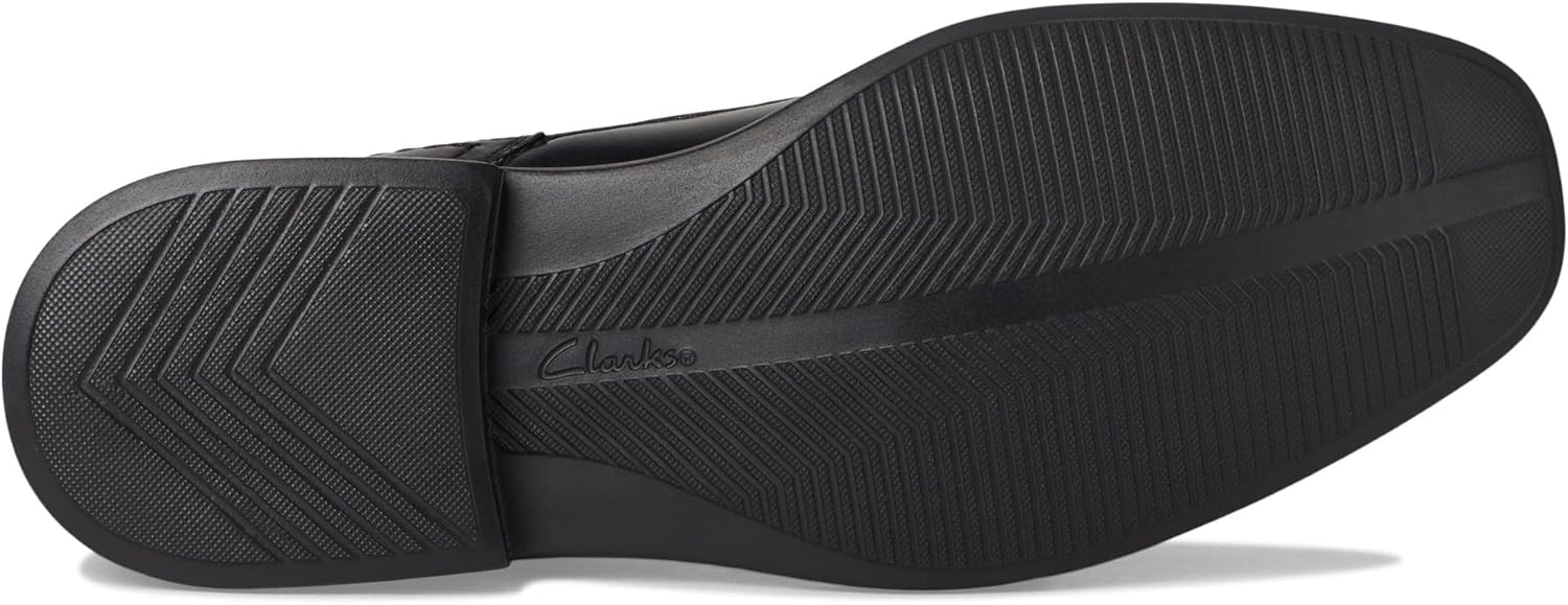 Clarks Dresslite Ace Men’s Black Leather Oxford Shoes – Lightweight Formal Lace‑Ups with All‑Day Comfort