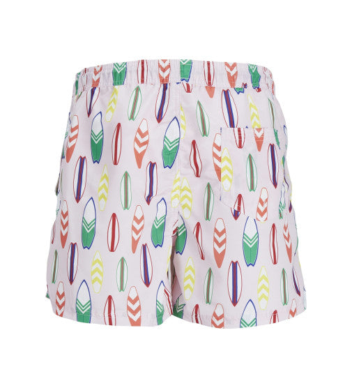 JACK & JONES Swim Shorts JPSTFIJI JJSWIM AOP SS24 LY SN PINK AND GREEN