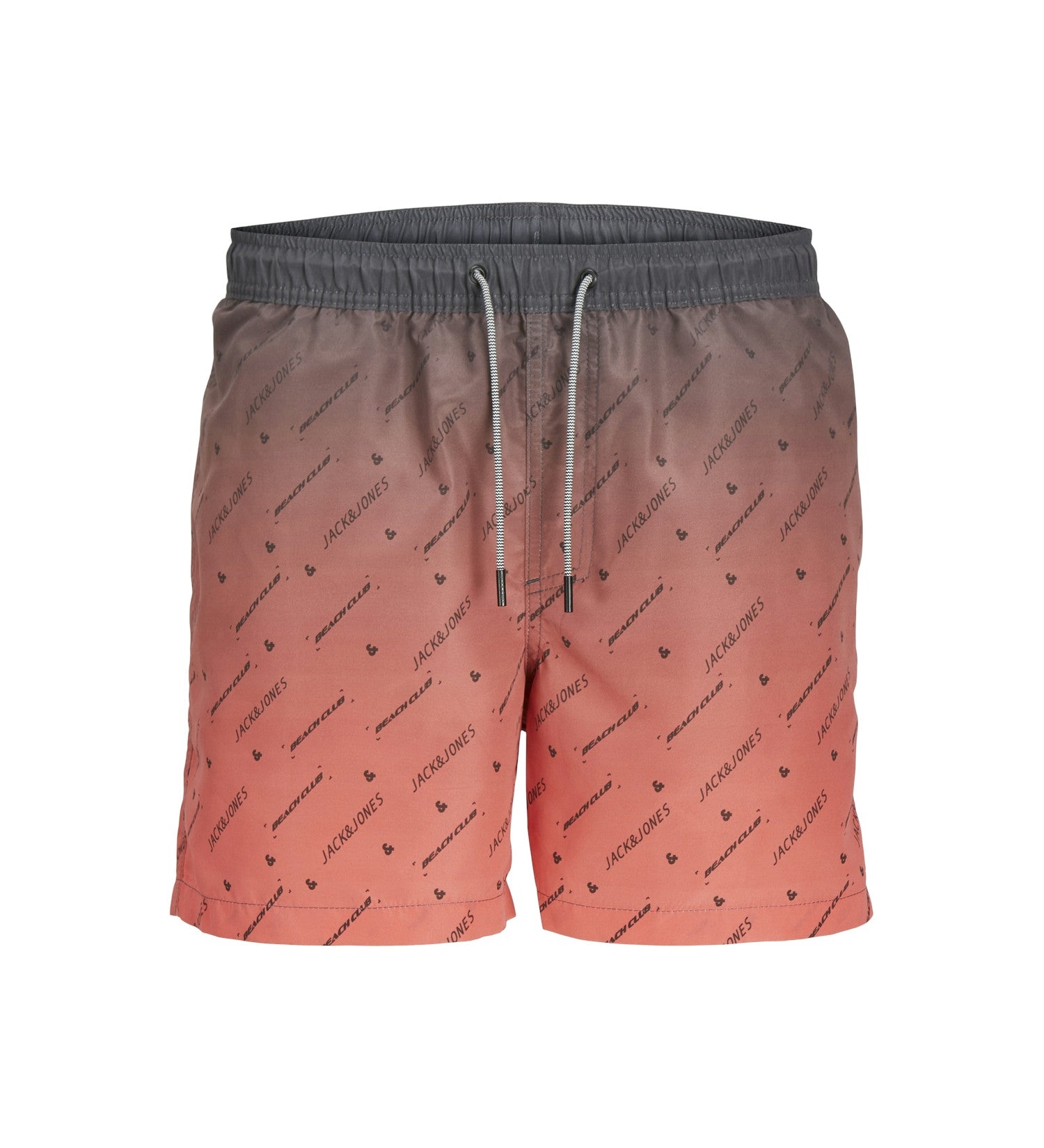 JACK & JONES Swim Shorts JPSTFIJI JJSWIM GRADIENT LY BROWN AND ORANGE