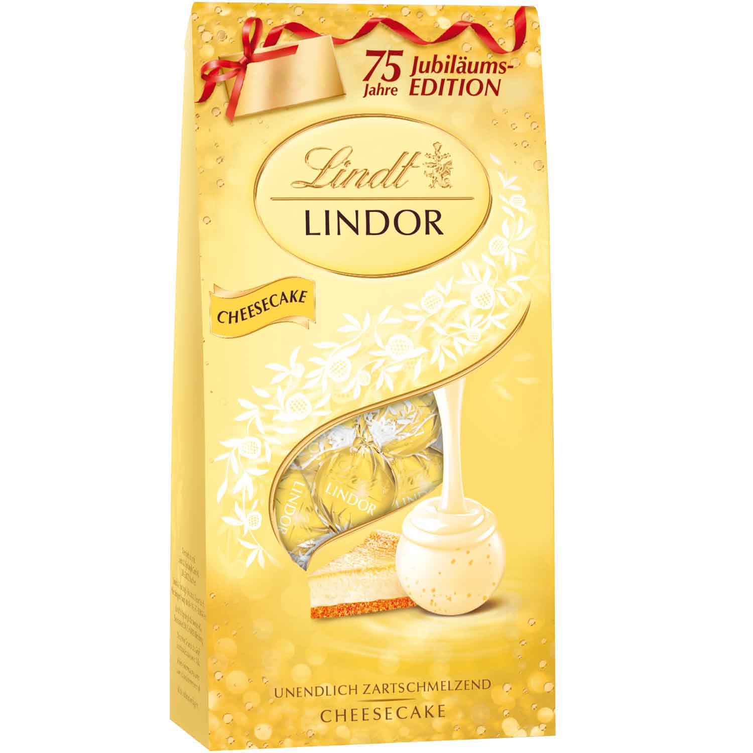 IMPORTED - LINDOR Pouch Cheesecake 137g ( 8 UNITS X 137g ) - EXPIRY 30.06.2025