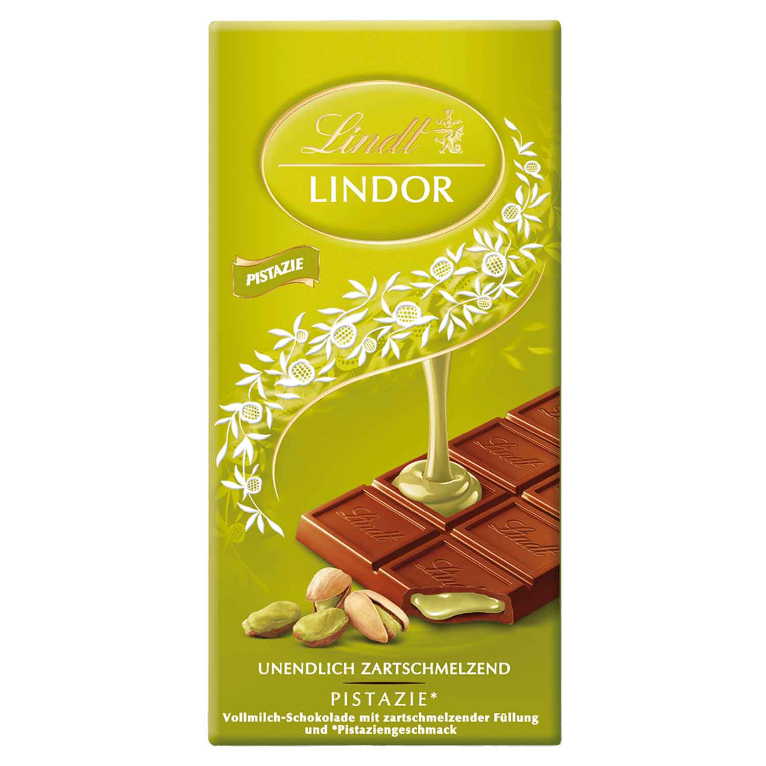 IMPORTED - Lindor Pistachio 100g Tablet (10 UNITS X 100g) - EXPIRY 30.10.2025