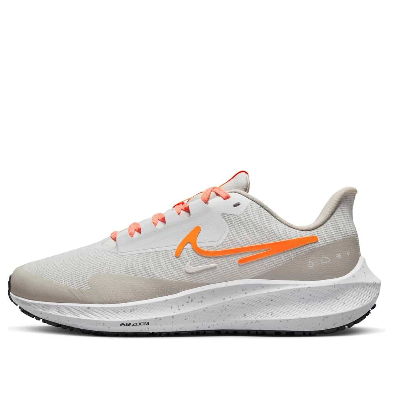 Nike(WMNS) Air Zoom Pegasus 39 Shield 'Light Grey Orange