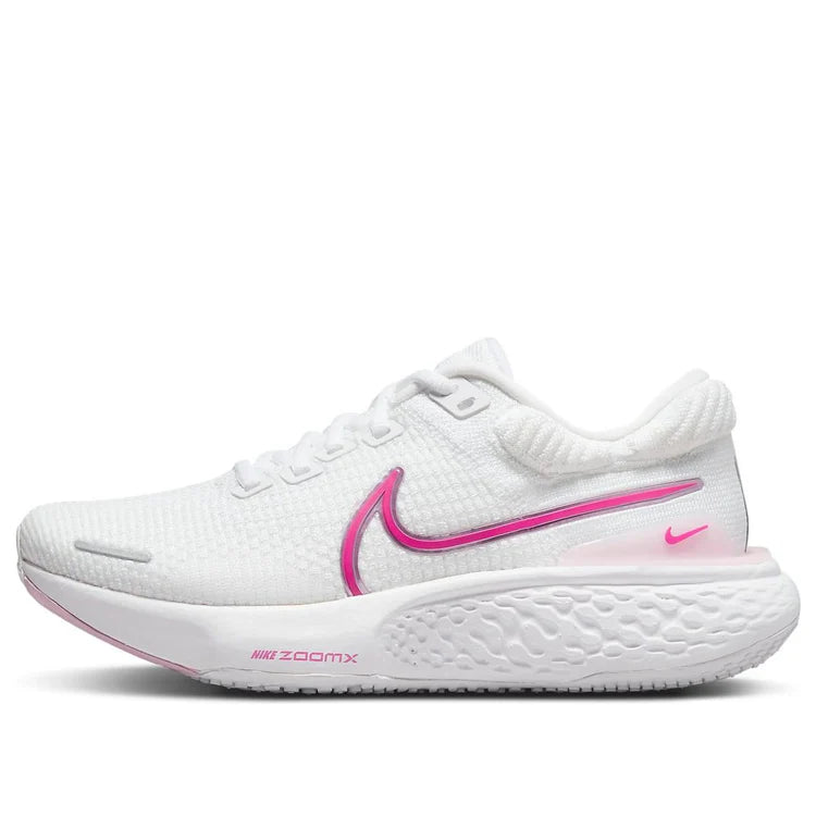 Nike(MEN) ZoomX Invincible Run Flyknit 2 'White Pink Prime' (DC9993-100)