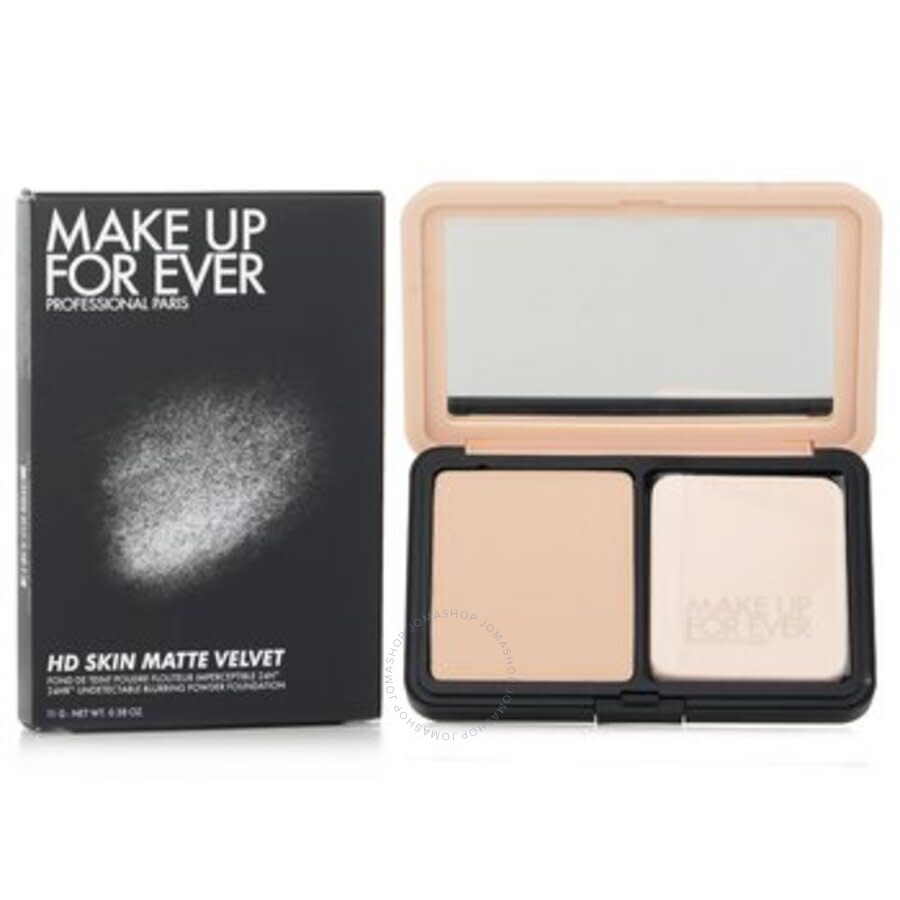 Make Up Forever Ladies HD Skin Matte Velvet 24HR Undetectable Blurring Powder Foundation 0.38 oz # 1N10 Makeup