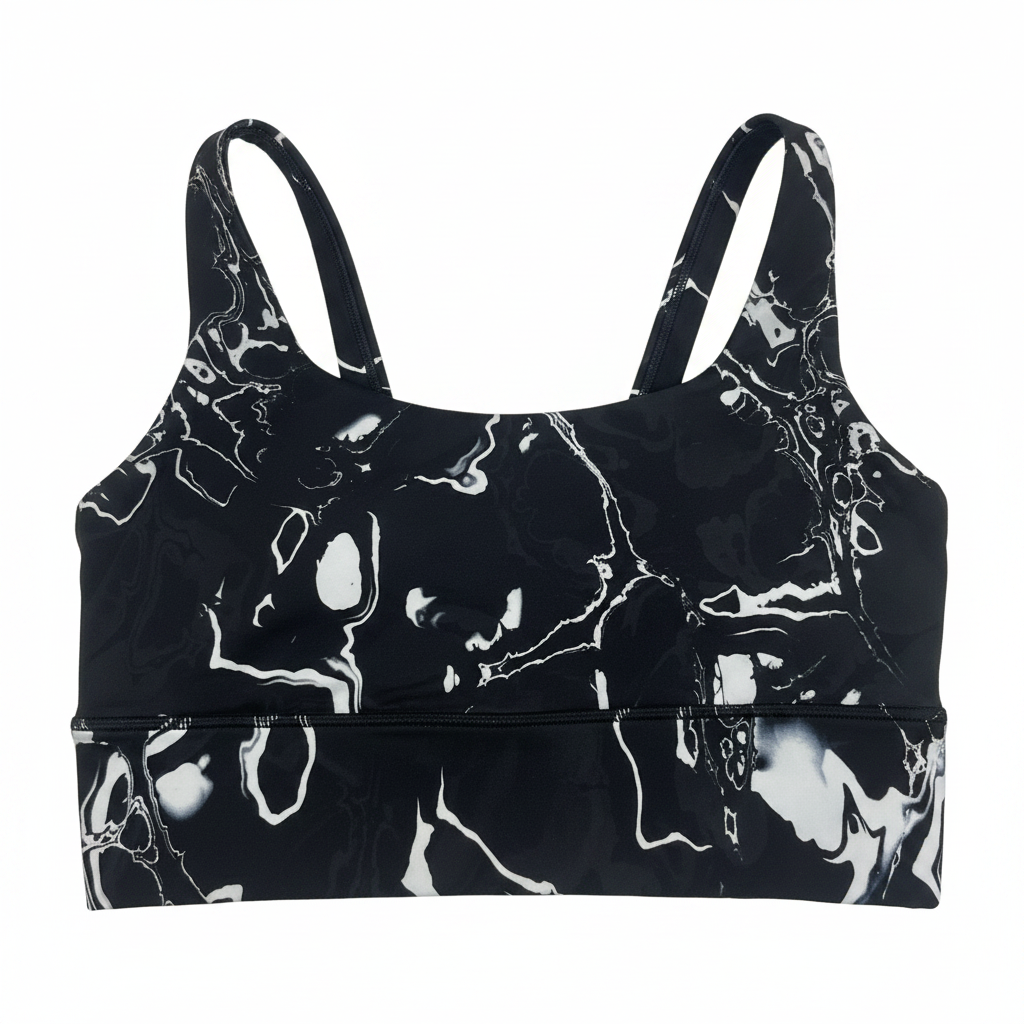 Marble Sports Bra - Front