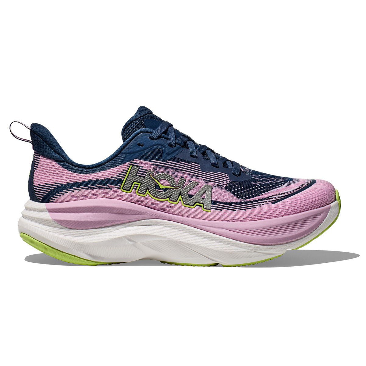 HOKA Skyflow Wide Midnight/Pink Twilight Running Shoes (1155118-MTW)-(NO BOX)
