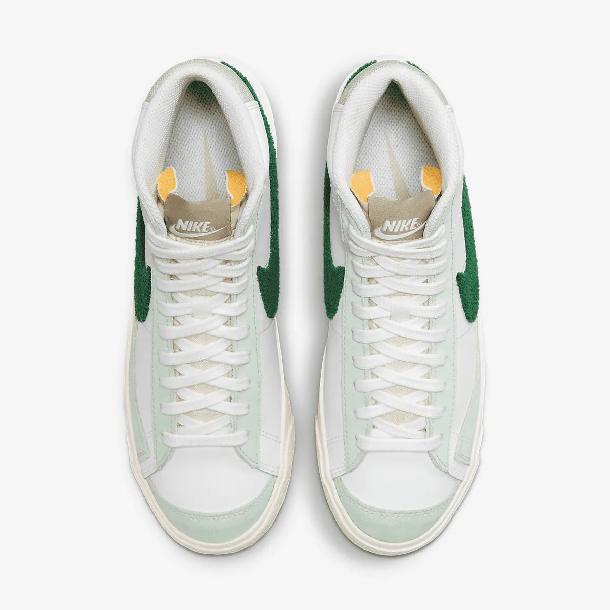 Nike Women's Blazer Mid Chenille Swoosh 'Summit White Gorge Green'
