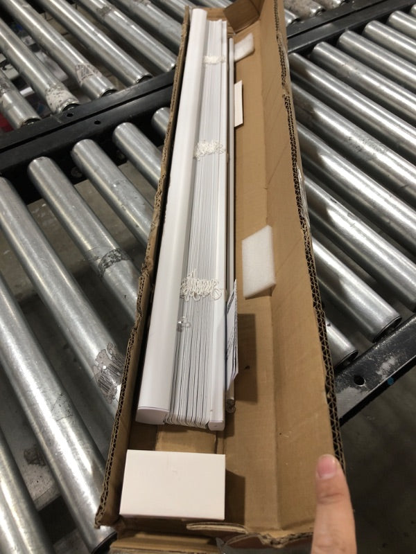 ستائر CHICOLOGY للنوافذ، أبيض داكن (عازل للصوت)، عرض 81 سم × ارتفاع 121 سم