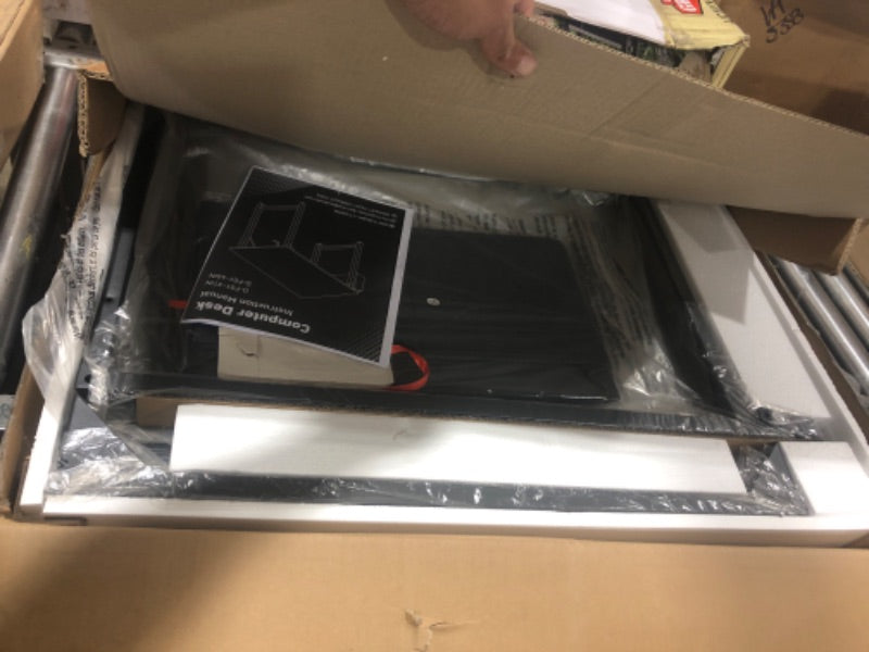 DUMOS Office Small Computer Desk Modern Simple Style/ Black