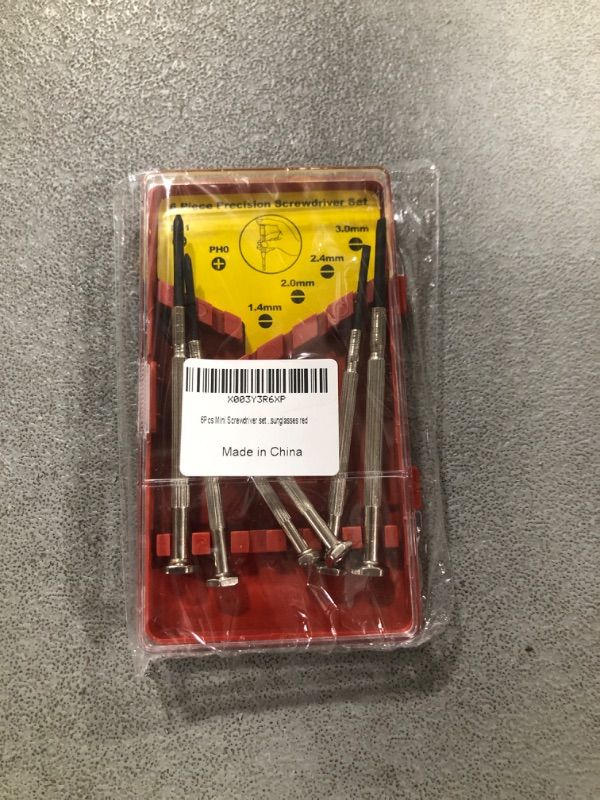 6PCS Mini Screwdriver Set