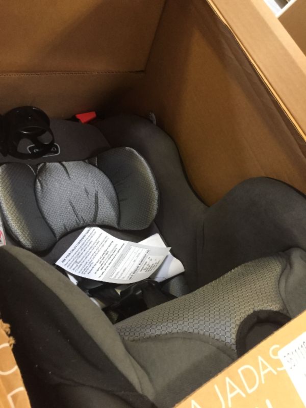 مرر فوق الصورة للتكبير مقعد سيارة Evenflo Tribute LX 2 في 1 خفيف الوزن وقابل للتحويل، مناسب للسفر (رمادي زحل) - D