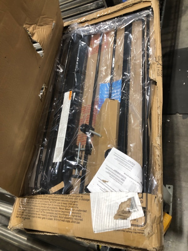 Regalo Easy Step Extra Tall Walk Thru Baby Gate, Bonus Kit, Includes 10 cm Extension Kit