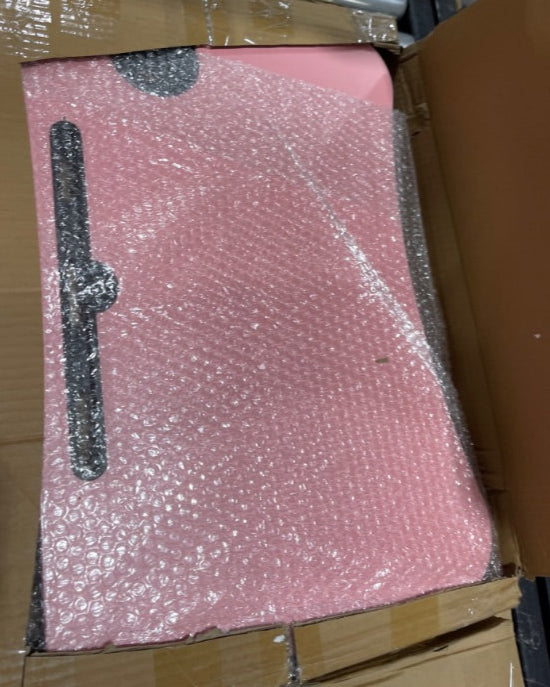 COOLBABY laptop desk Folding Bed Table Laptop Desk with iPad and Cup Holder Notebook Study Laptop Stand Desk for Bed & Sofa Computer Table with Folding Legs watch movies-PINK