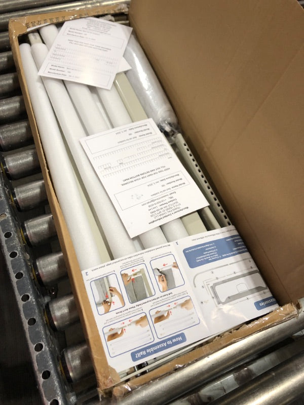 FAMILL Toddler Bed Rails, Upgraded Bed Rail for Toddlers (Grey, 210 cm, 1 Side)