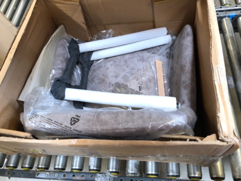 Cromwell Black Vintage Faux Leather Dining Chair