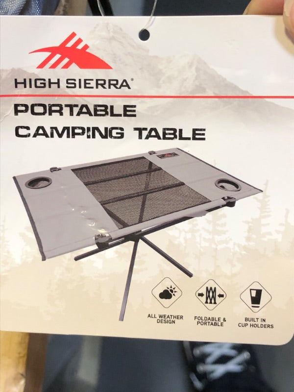 High Sierra Folding Camp Table | Big 5 Sporting Goods