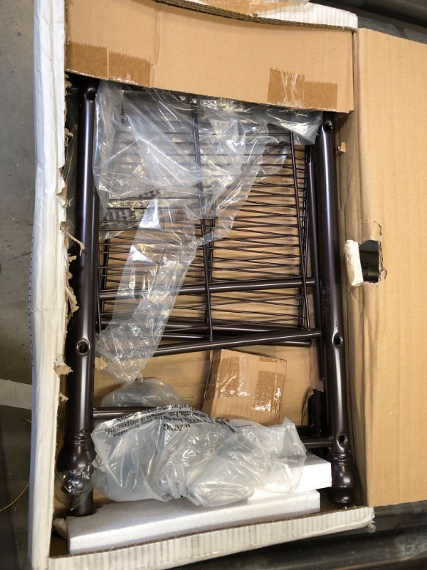 Organize It All 4 Tier Belgium Shelf Tower, Space Saver, Bathroom Organizer