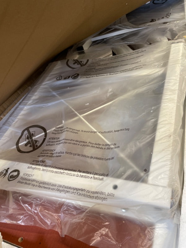 Soges Overbed Table with Wheels,Height and Length Adjustable Mobile Table 120 cm, Oak