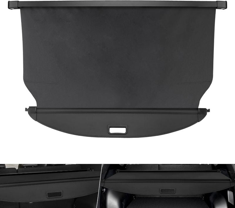 DiffCar Cargo Security Shade Cover for 2022 2023 Hyundai Tucson, Black Retractable Waterproof Trunk Cover Security Shade for Hyundai Tucson Accessories, Luggage Privacy Screen All Weather Protection