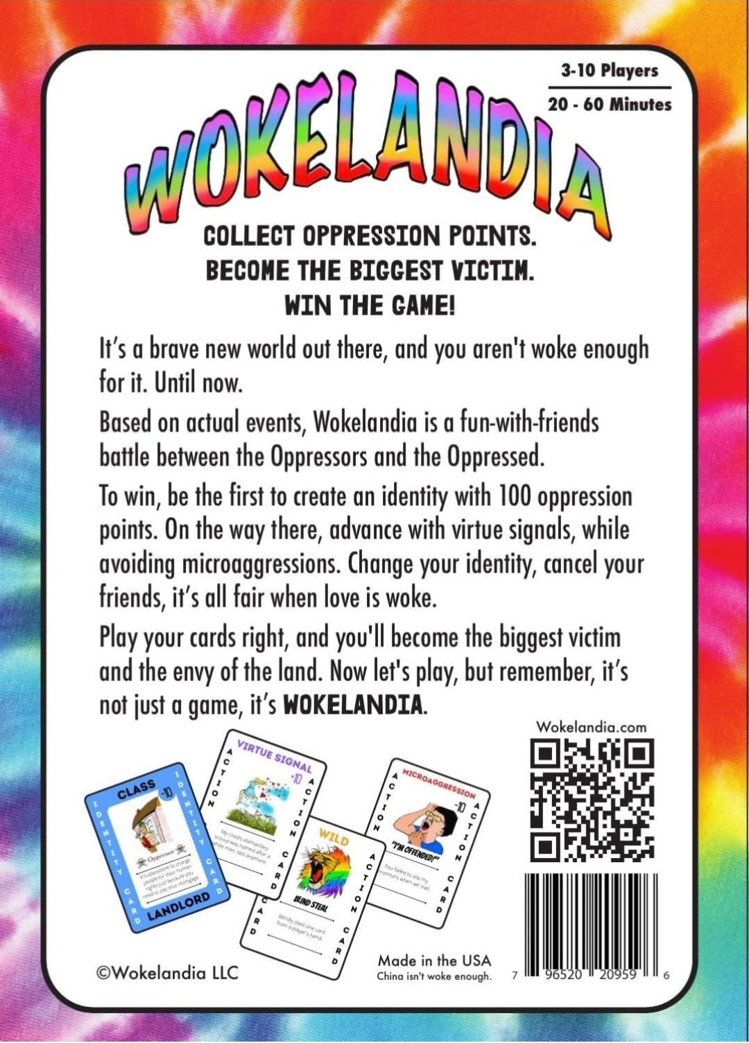Wokelandia Card Game - Best Political Game