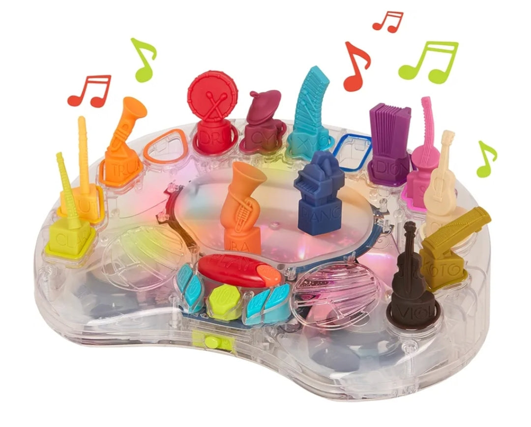 Symphony Musical Toy Orchestra for Kids 3+ Years– 13 Musical Instruments for Classical Music for Babies and Toddlers – Interactive Kids Music Toys with Lights and 15 Songs
