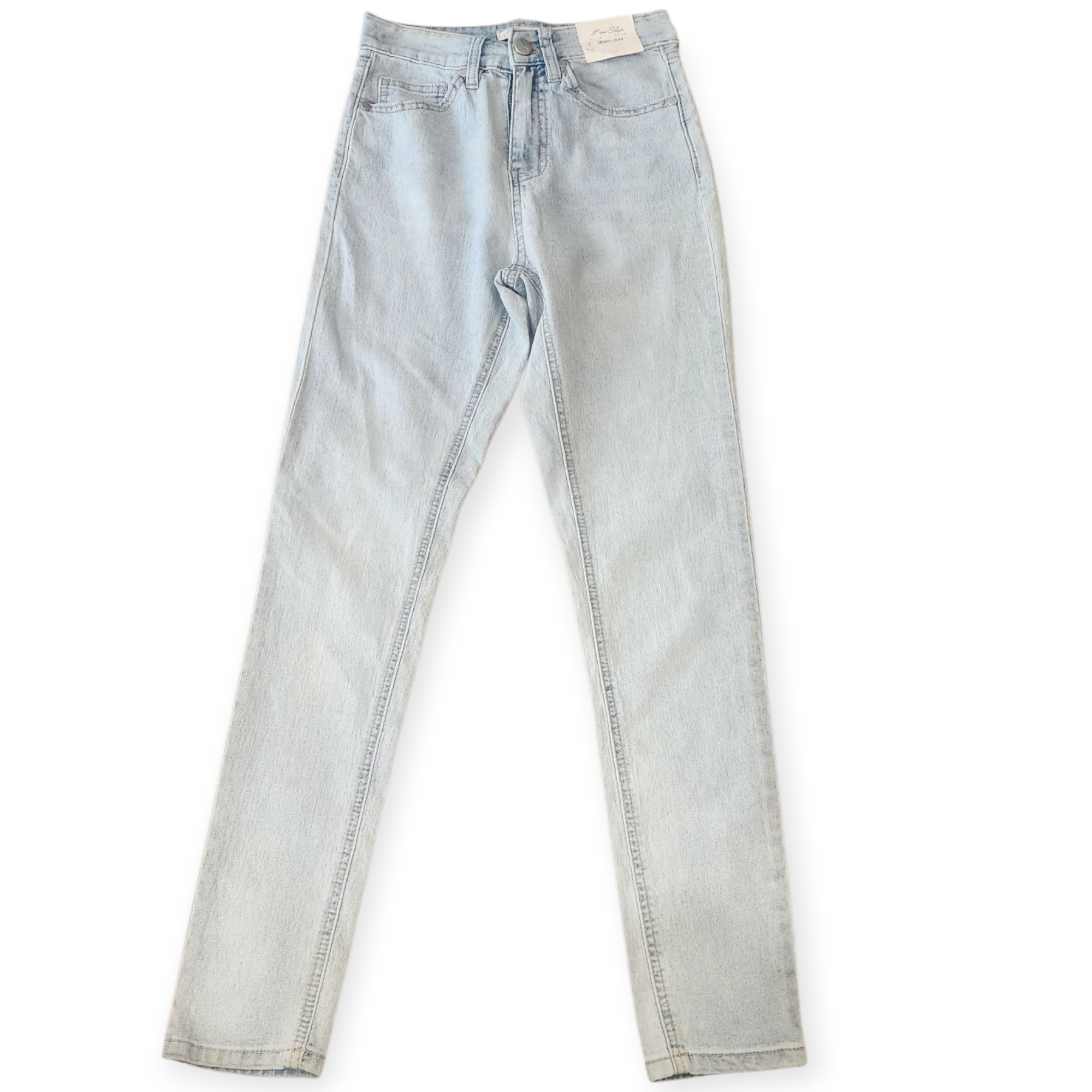 MISS SHOP WOMEN'S LIGHT BLUE JEANS