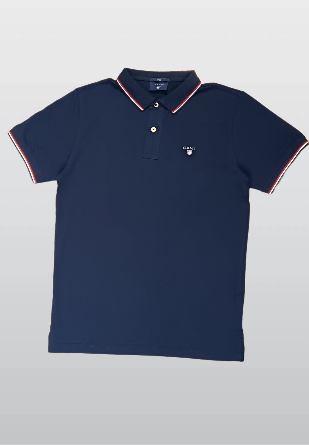 Gant Men’s Blue Cotton T-Shirt – Classic Casual Tee