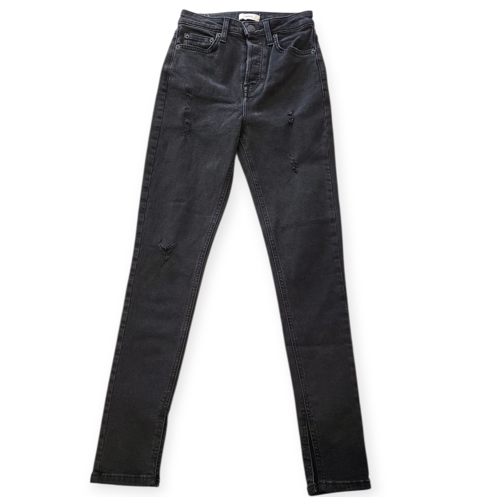 FOREVER 21 WOMEN'S BLACK JEAN'S