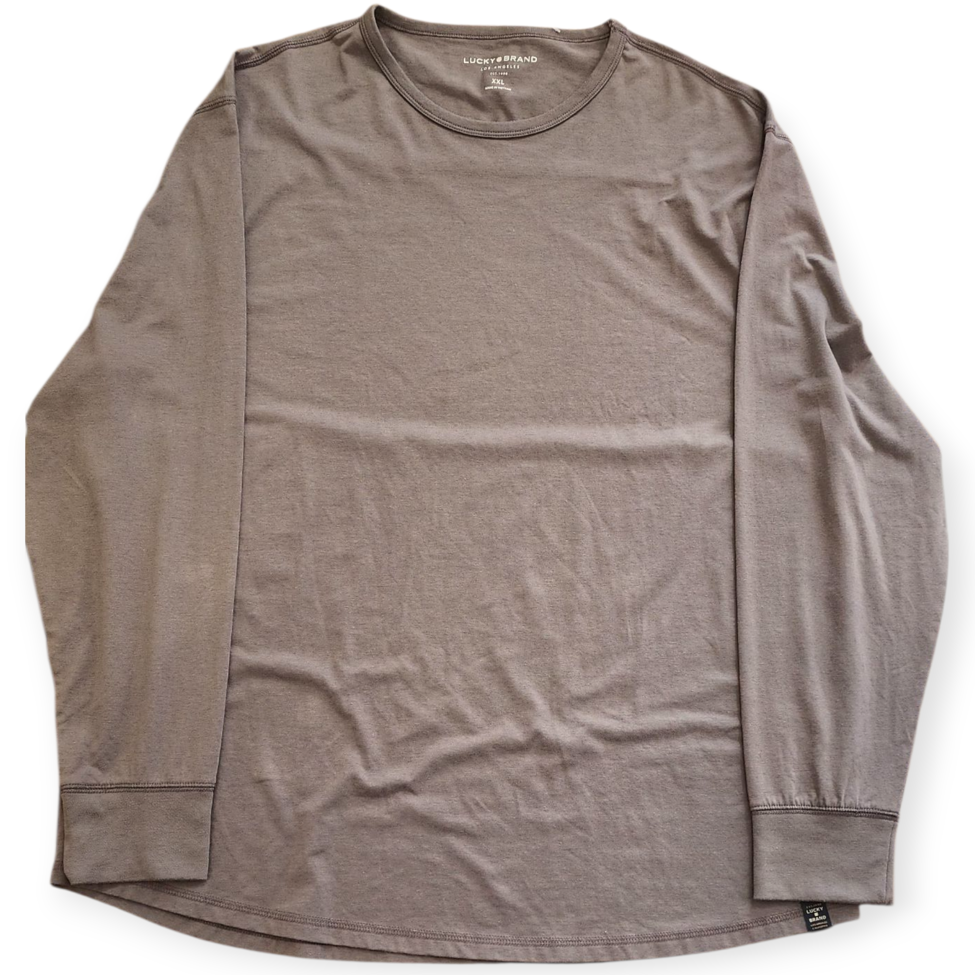 LUCKY BRAND LOS ANGELES Grey Women's Full Sleeve T Shirt
