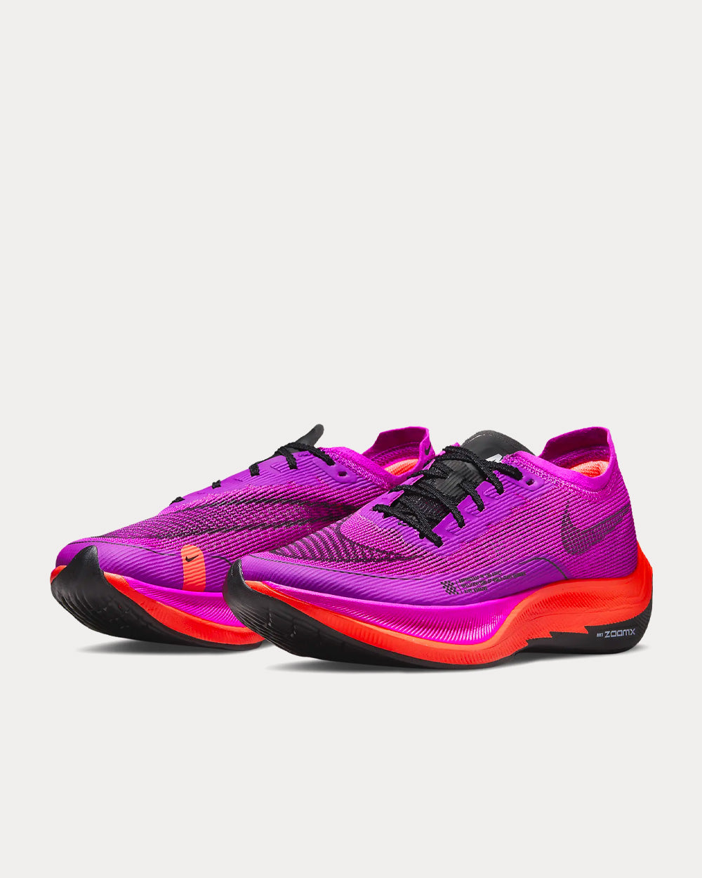 Nike ZoomX Vaporfly Next 'Orange Violet' Shoes - (CU4123-501)