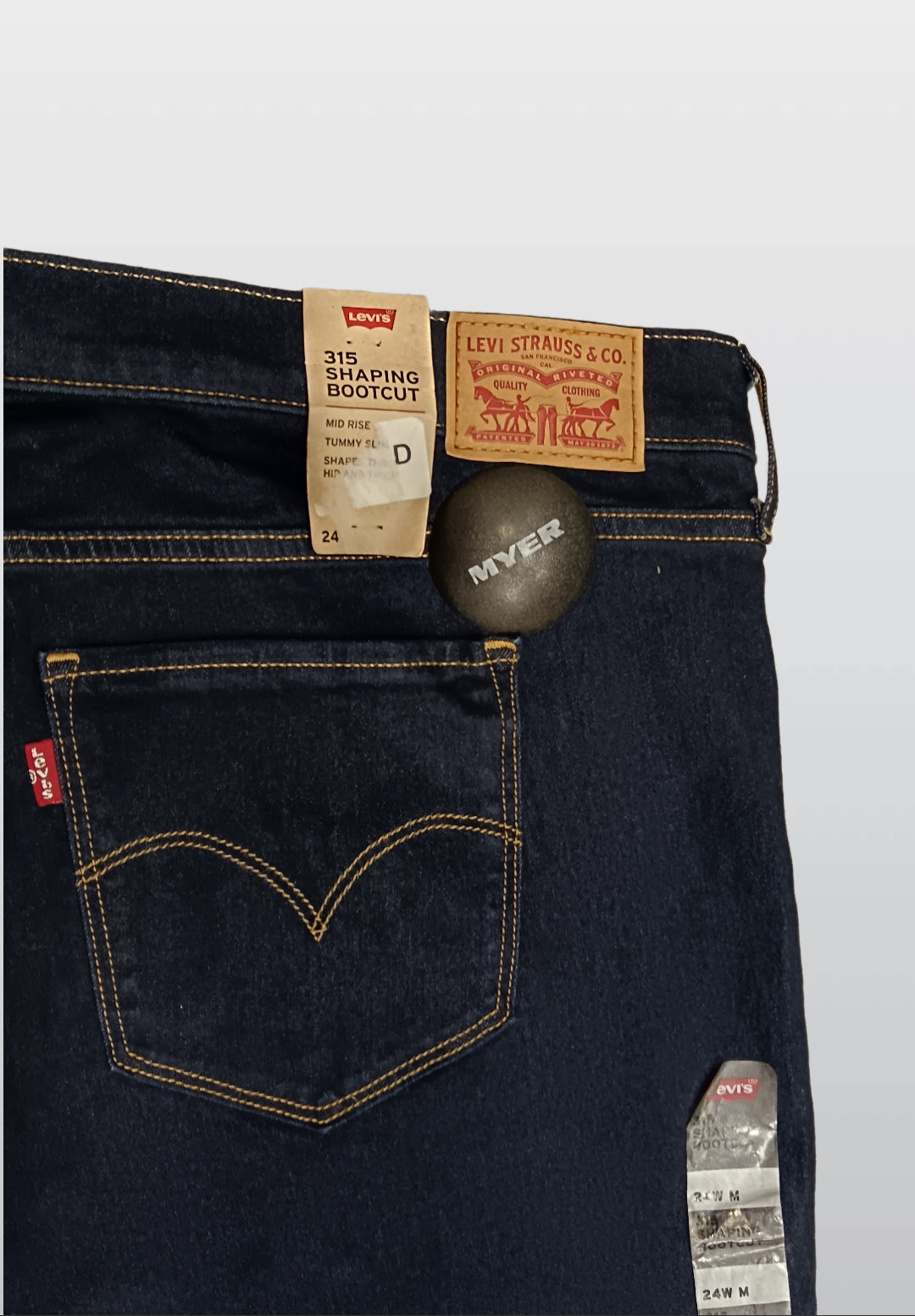 LEVI STRAUSS & CO SHAPING BOOTCUT 315 M4