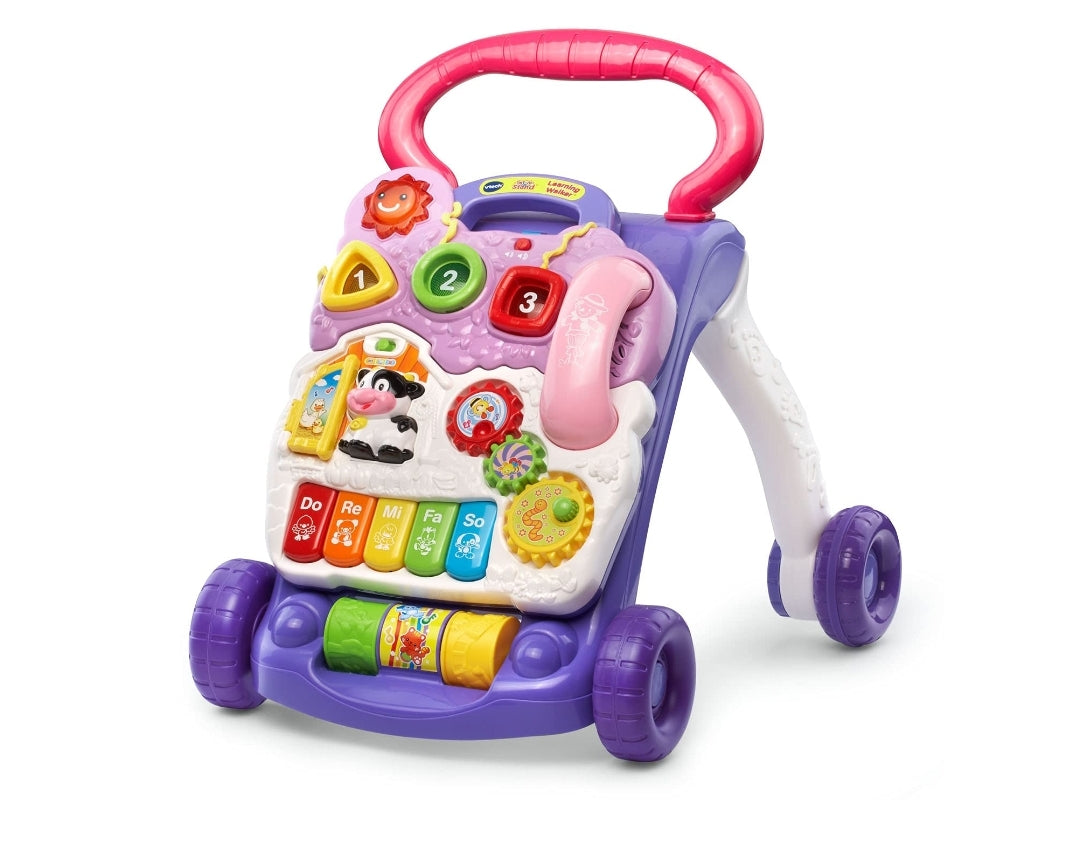 vtech sit-to-stand learning walker , lavender