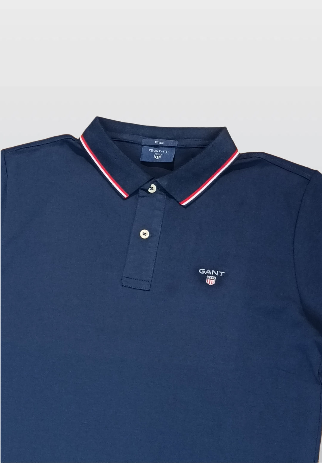 Gant Men’s Blue Cotton T-Shirt – Classic Casual Tee