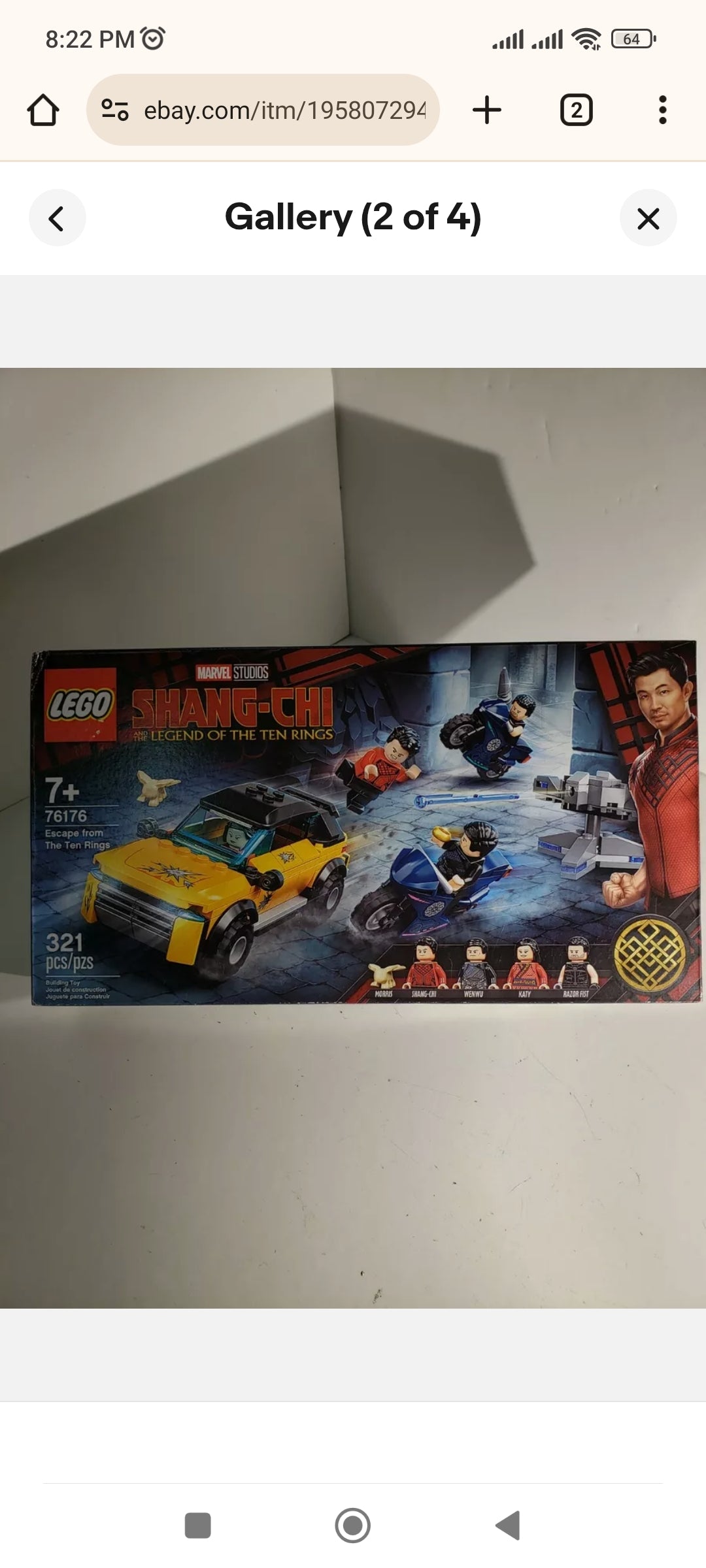 LEGO: SHANG-CHI Escape from The Ten Rings Marvel's Super Heroes (76176)