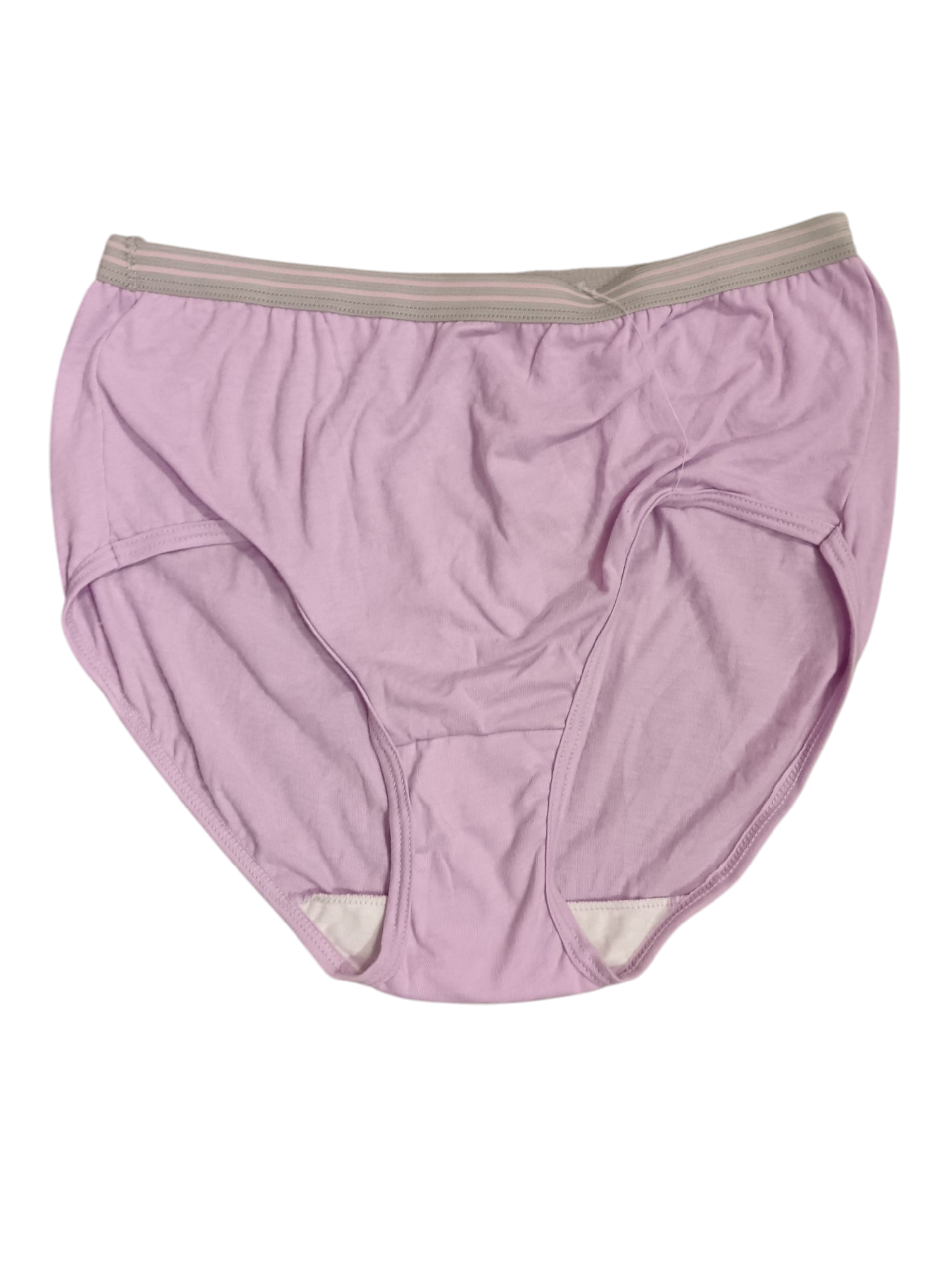 Fruit of the Loom Women's Cotton Low-Rise Brief Underwear, 3-Pack - 6