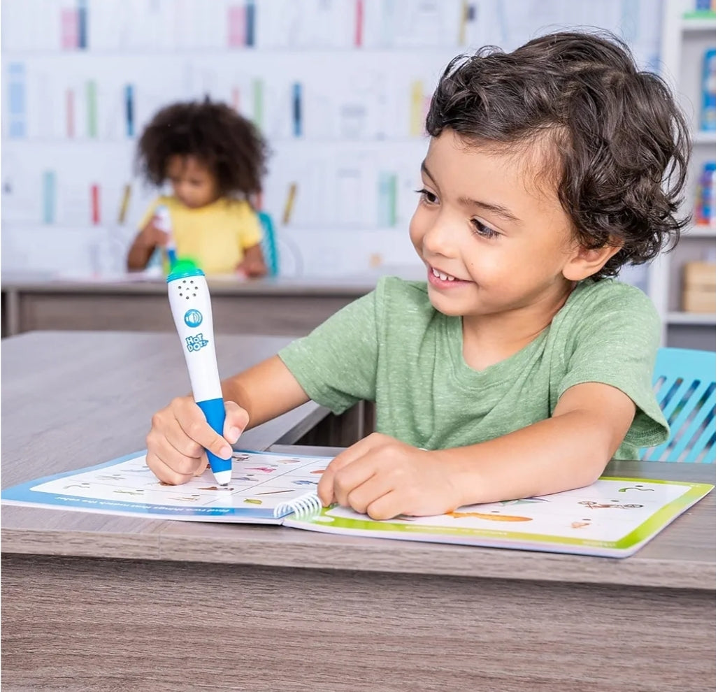 Educational Insights Hot Dots Let's Learn Pre-K Reading - Learn to Read Preschool Workbook, Ages 3+