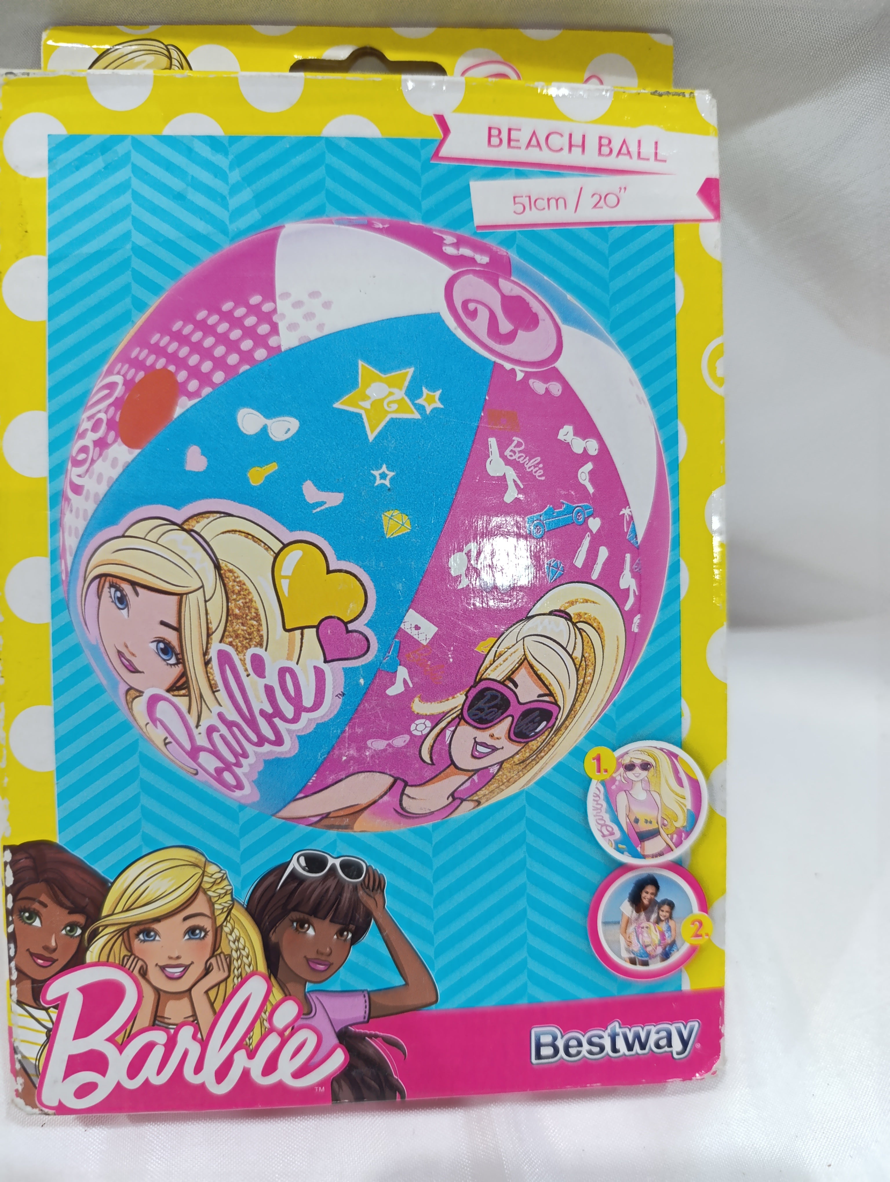 Bestway Barbie Printed Beach Ball