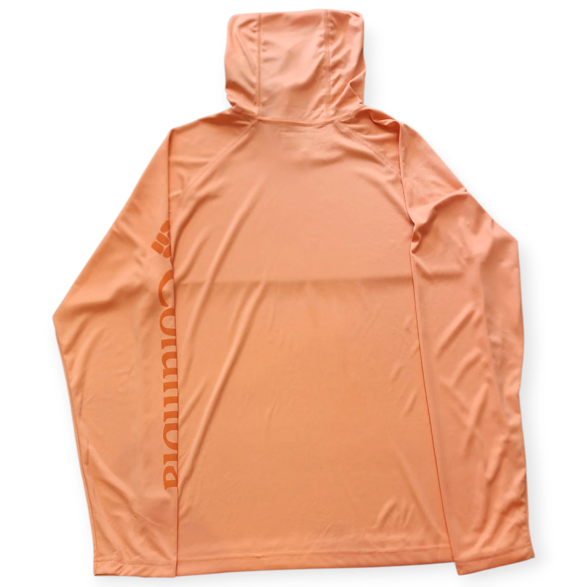 COLUMBIA WOMEN'S OMNI-SHADE PEACH FULL SLEEVE SWEATER WITH HOOD
