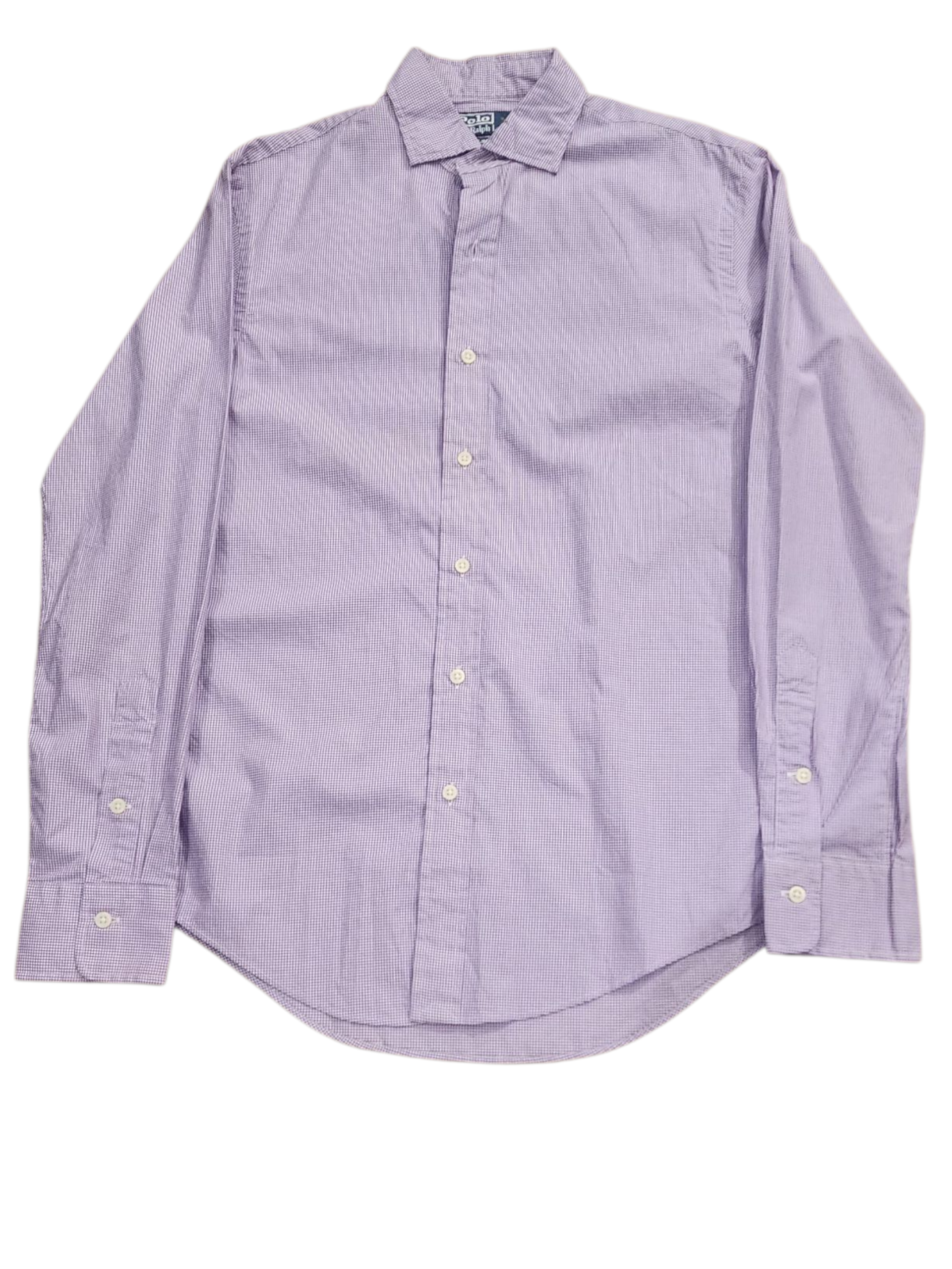 Ralph Lauren Purple Checkered Women's Shirt