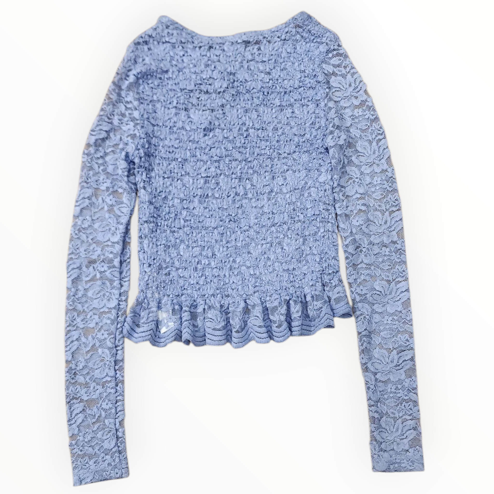 FOREVER 21 Cloud Blue Women's Top