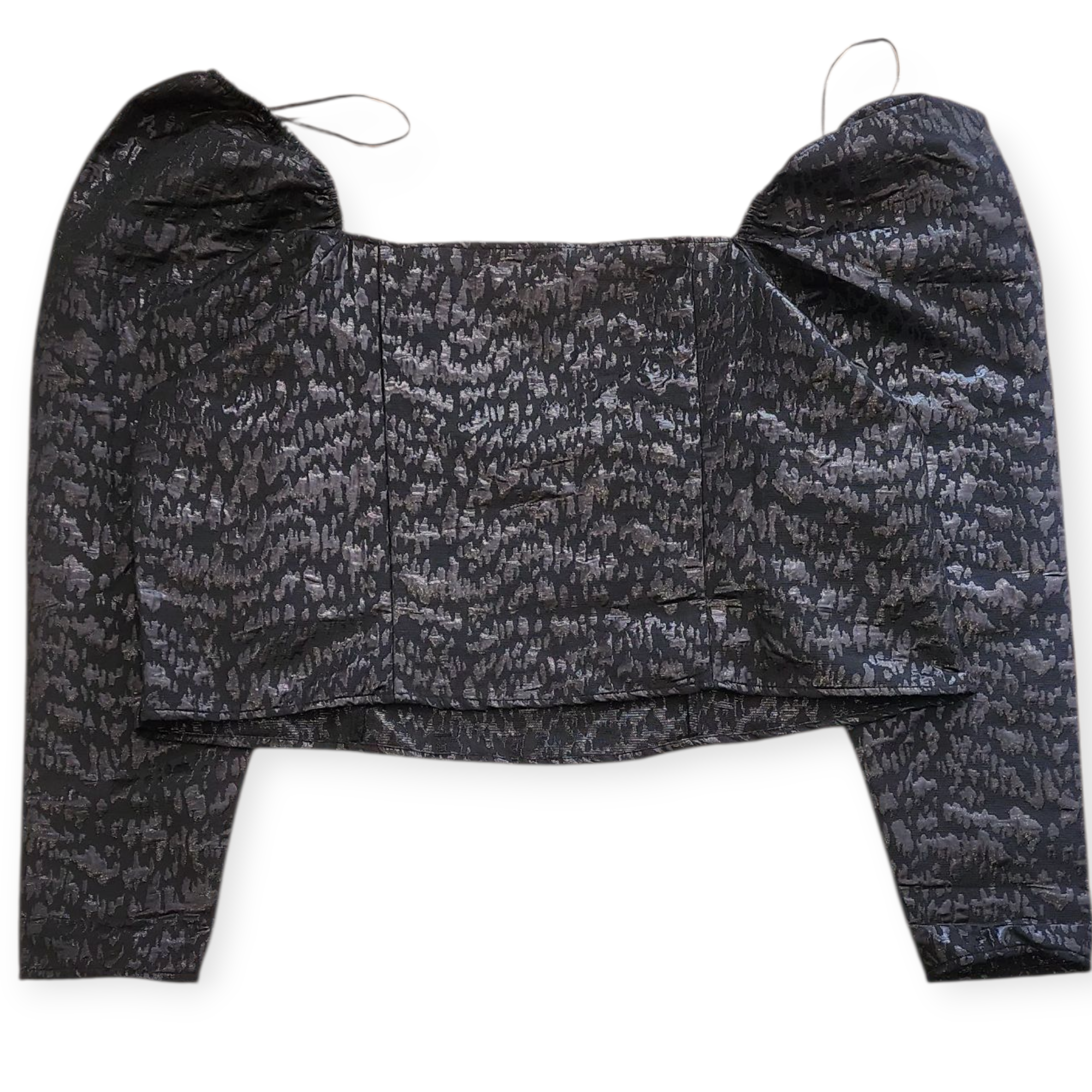 H&M Black Womens Crop Top