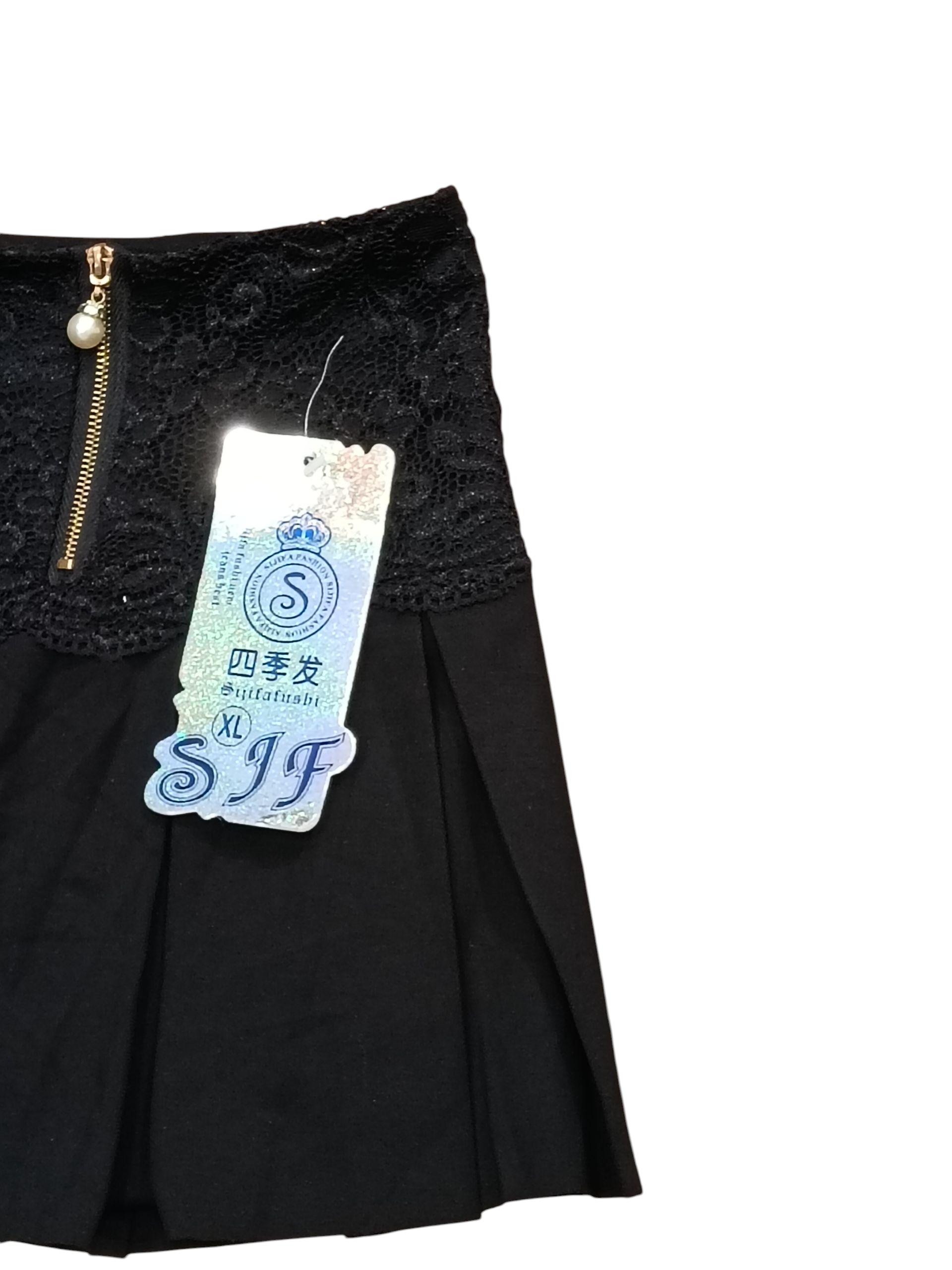 Sijifa fushi Women's skirt in black color