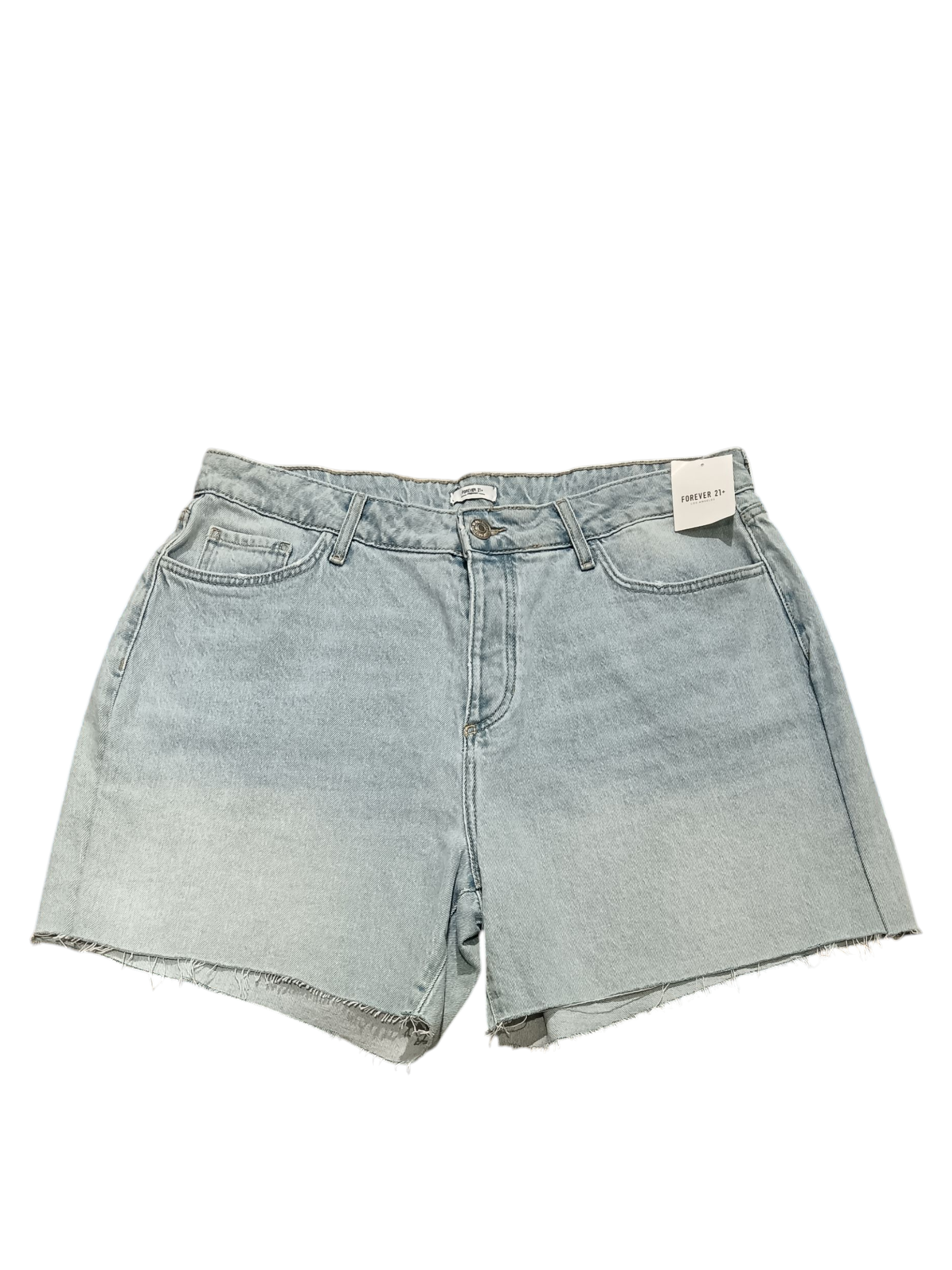 FOREVER21+ Women's Jeans Shorts Light cyan