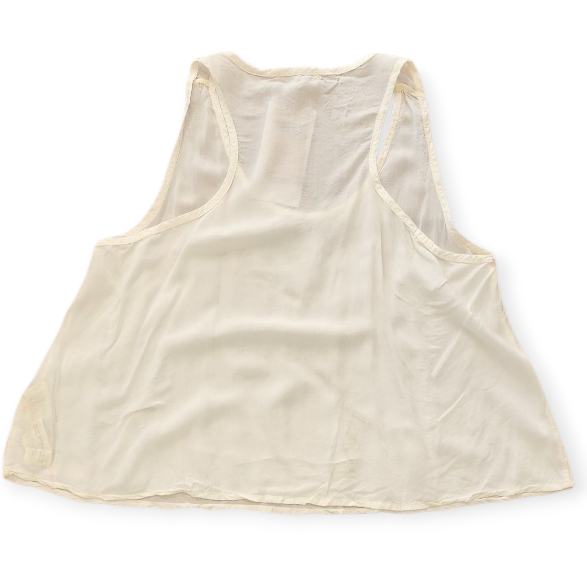 DOUBLE AGENT CALIFORNIA WOMEN'S OFF WHITE TANK TOP