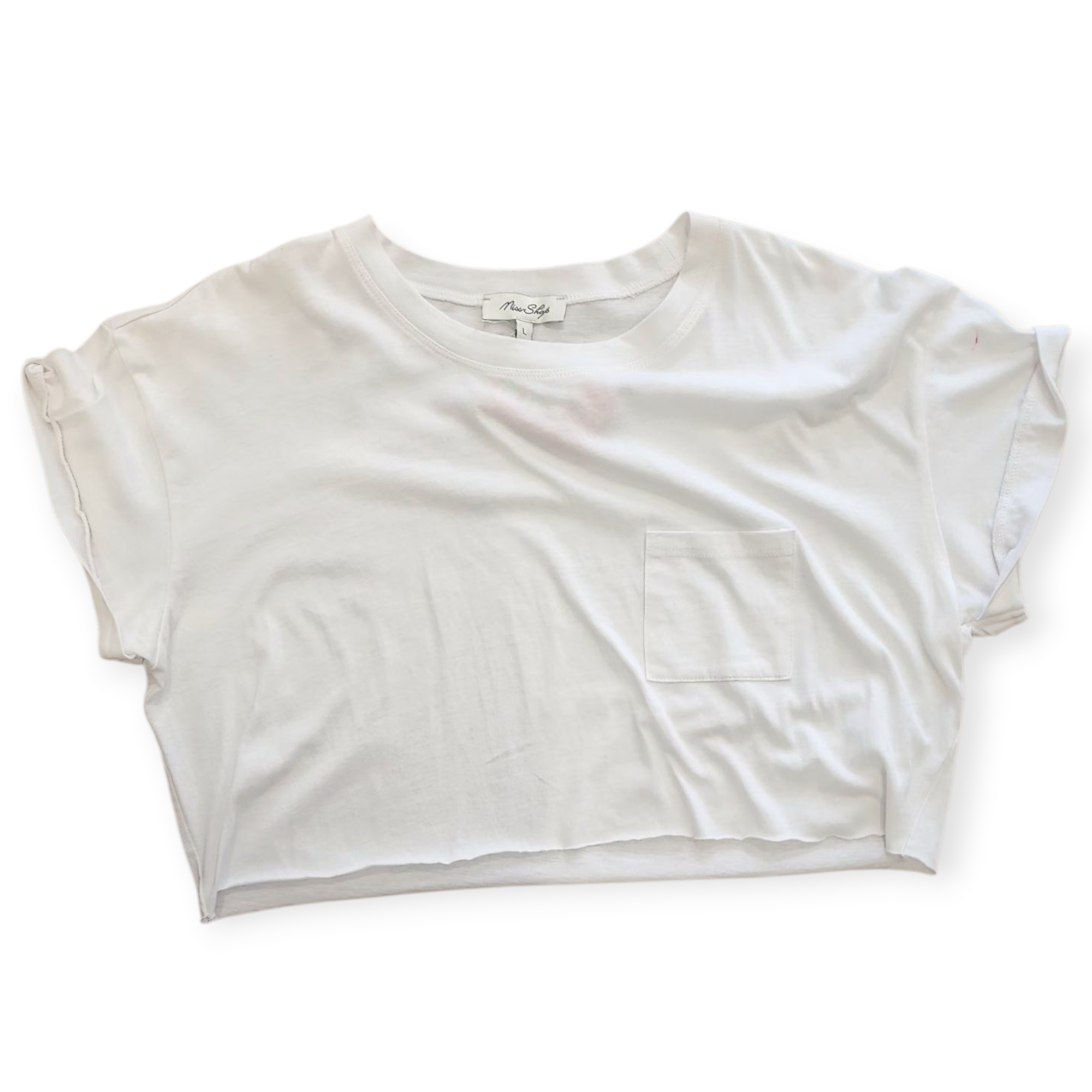 MISS SHOP White Women's Croptop
